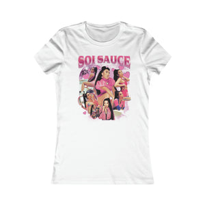 Collage Pink Baby Tee
